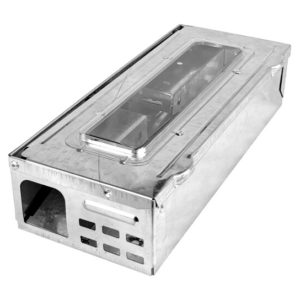 Chwytacz metalowy z szybką Mini na myszy