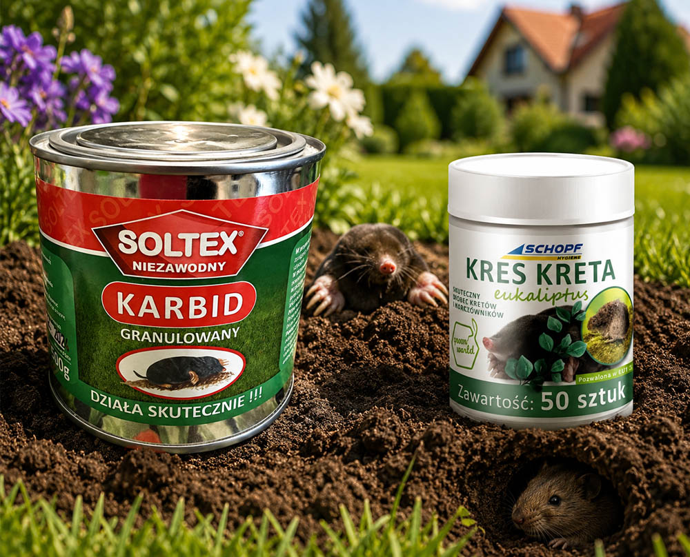 Preparaty na&nbsp;krety i&nbsp;nornice